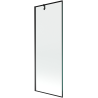 Mexen Next parawan nawannowy 1-skrzydłowy 70 x 150 cm, czarna ramka, czarny - 895-070-000-00-70-70