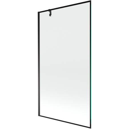 Mexen Next parawan nawannowy 1-skrzydłowy 100 x 150 cm, czarna ramka, czarny - 895-100-000-00-70-70