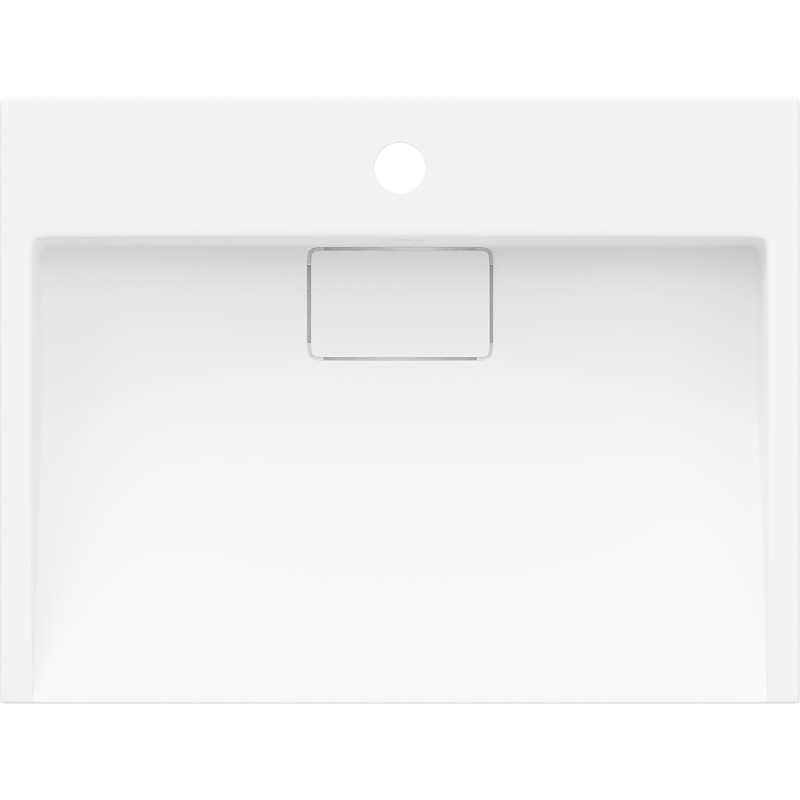 Mexen Ava umywalka nablatowa z konglomeratu 1/O 50 x 38 cm, biała - 23015001