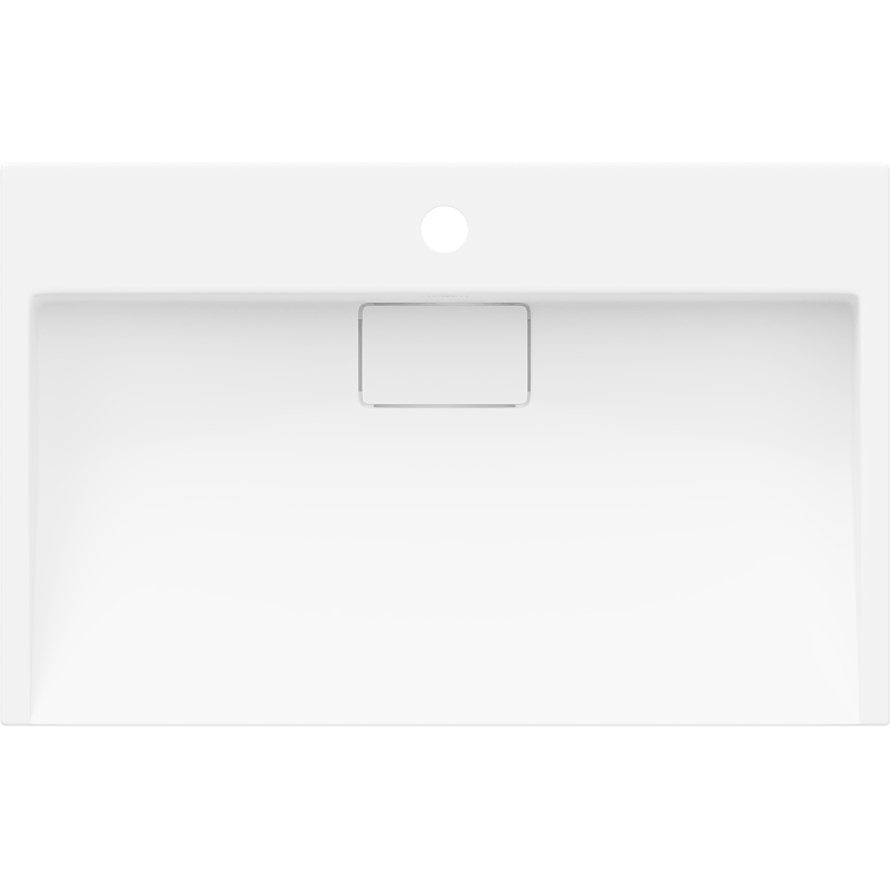 Mexen Ava umywalka nablatowa z konglomeratu 1/O 60 x 38 cm, biała - 23016001