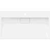 Mexen Ava umywalka nablatowa z konglomeratu 1/O 80 x 46 cm, biała - 23018001