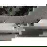 Mexen Ava umywalka nablatowa z konglomeratu 1/O 120 x 46 cm, biała - 23011201