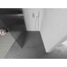 Mexen Kioto ścianka prysznicowa Walk-in 90 x 200 cm, prążki 8 mm, chrom - 800-090-101-01-09