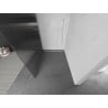 Mexen Kioto ścianka prysznicowa Walk-in 90 x 200 cm, prążki 8 mm, biała - 800-090-101-20-09