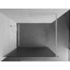 Mexen Kioto ścianka prysznicowa Walk-in 120 x 200 cm, prążki 8 mm, biała - 800-120-101-20-09