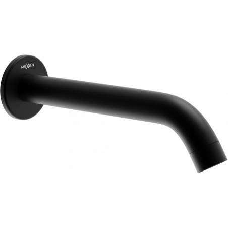Mexen Kai wylewka wannowa ścienna, czarny - 79371-70