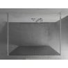 Mexen Kioto ścianka prysznicowa wolnostojąca 100 x 200 cm, prążki 8 mm, chrom - 800-100-002-01-09