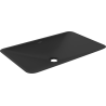 Mexen Esper umywalka nablatowa z konglomeratu 60 x 38 cm, czarna - 23036071