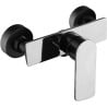 Mexen Alfa bateria prysznicowa, czarna/chrom - 745740-71