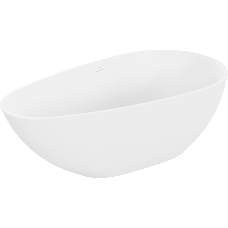 Mexen Palermo wanna wolnostojąca z konglomeratu 150 x 78 cm, biała mat - 57211507800
