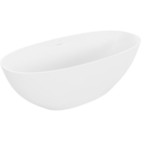 Mexen Bari wanna wolnostojąca z konglomeratu 165 x 75 cm, biała mat - 57221657500