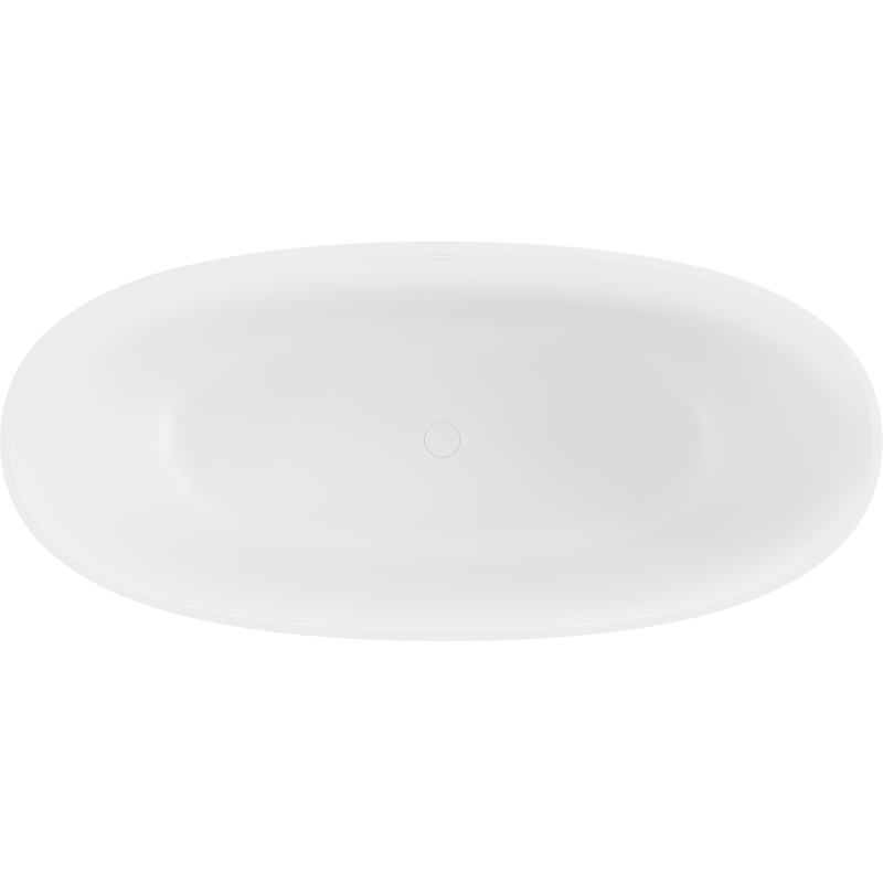 Mexen Bari wanna wolnostojąca z konglomeratu 165 x 75 cm, biała mat - 57221657500