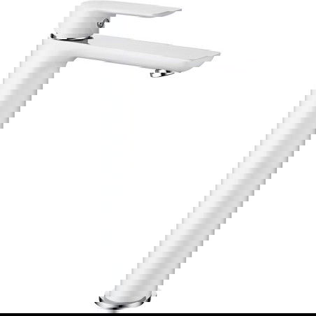 Mexen Alfa bateria umywalkowa wysoka, biała/chrom - 745710-02