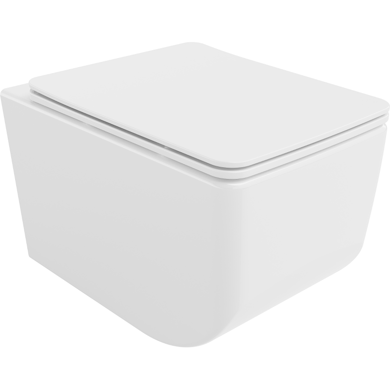 Mexen Vera miska wc Rimless z deską wolnoopadającą slim, duroplast, biała - 30164000