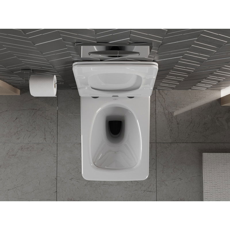 Mexen Vera miska wc Rimless z deską wolnoopadającą slim, duroplast, biała - 30164000