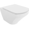 Mexen Vito miska wc Rimless z deską wolnoopadającą slim, duroplast, biała połysk - 30174000