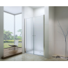 Mexen Texas drzwi prysznicowe uchylne 90 cm, transparent, chrom - 880-090-000-01-00