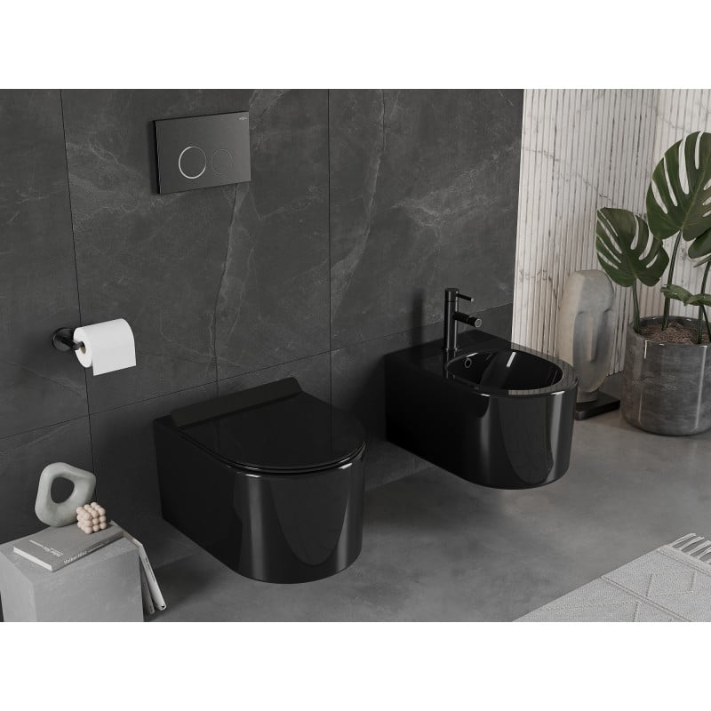 Mexen Sofia bidet wiszący, czarny - 35544870