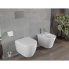 Mexen Rico miska wc z deską wolnoopadającą twarda, biała połysk - 30478000