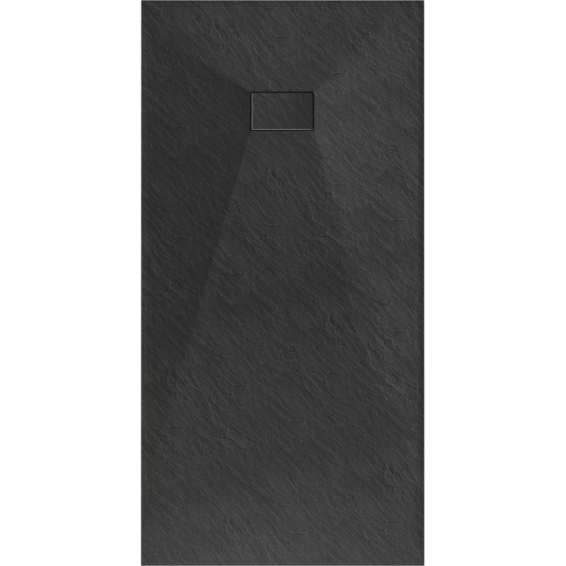 Mexen Hugo brodzik prostokątny SMC 180 x 80 cm, czarny - 42708018