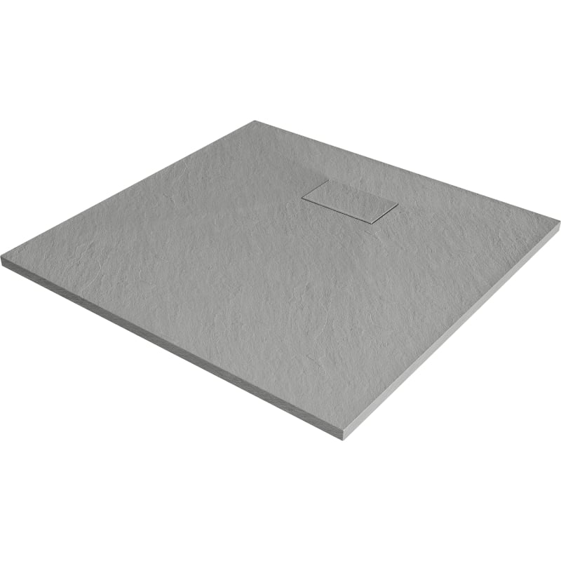 Mexen Hugo brodzik kwadratowy SMC 90 x 90 cm, szary - 42619090