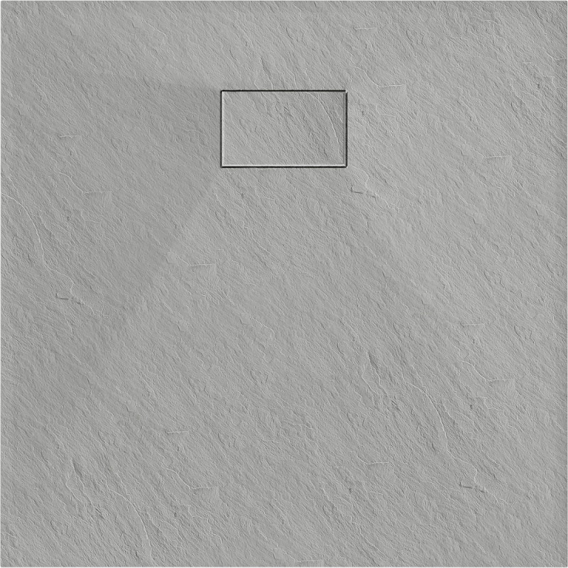 Mexen Hugo brodzik kwadratowy SMC 90 x 90 cm, szary - 42619090