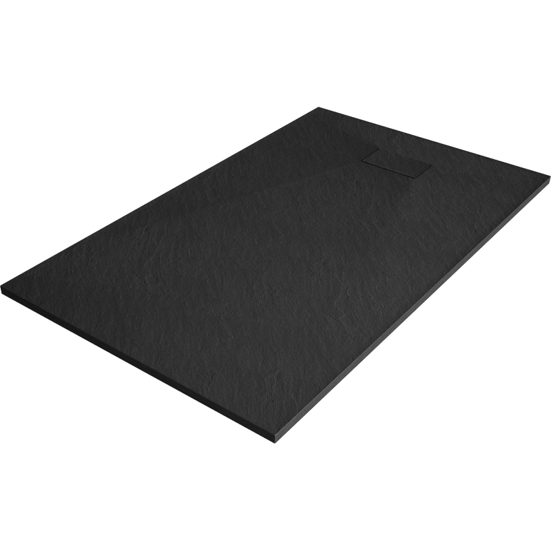 Mexen Hugo brodzik prostokątny SMC 150 x 80 cm, czarny - 42708015