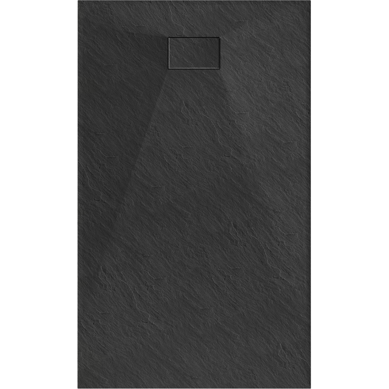 Mexen Hugo brodzik prostokątny SMC 150 x 80 cm, czarny - 42708015