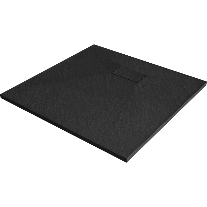 Mexen Hugo brodzik kwadratowy SMC 70 x 70 cm, czarny - 42707070