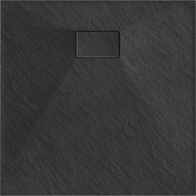 Mexen Hugo brodzik kwadratowy SMC 70 x 70 cm, czarny - 42707070