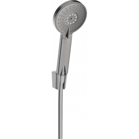 Mexen R-40 zestaw prysznicowy punktowy, gun gray szczotkowany - 785405052-66