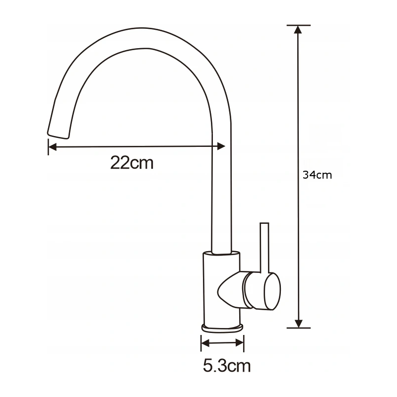 Mexen Luna bateria kuchenna, chrom - 671400-00