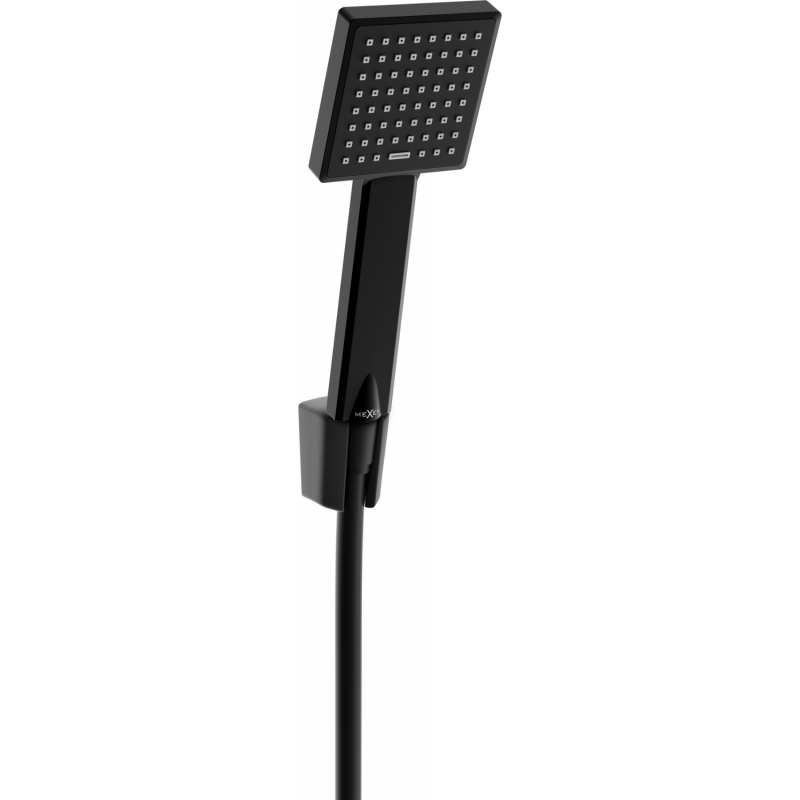 Mexen R-45 zestaw prysznicowy punktowy, czarny - 785455052-70