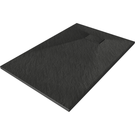 Mexen Hugo brodzik prostokątny SMC 110 x 70 cm, czarny - 42707011