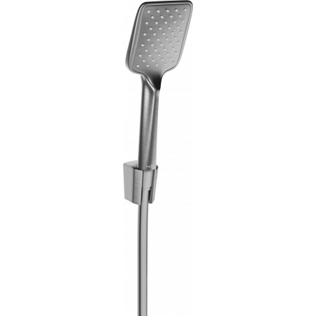 Mexen R-62 zestaw prysznicowy punktowy, gun gray szczotkowany - 785625052-66