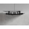 Mexen Ares grzejnik łazienkowy 500 x 400 mm, 179 W, czarny - W102-0500-400-00-70
