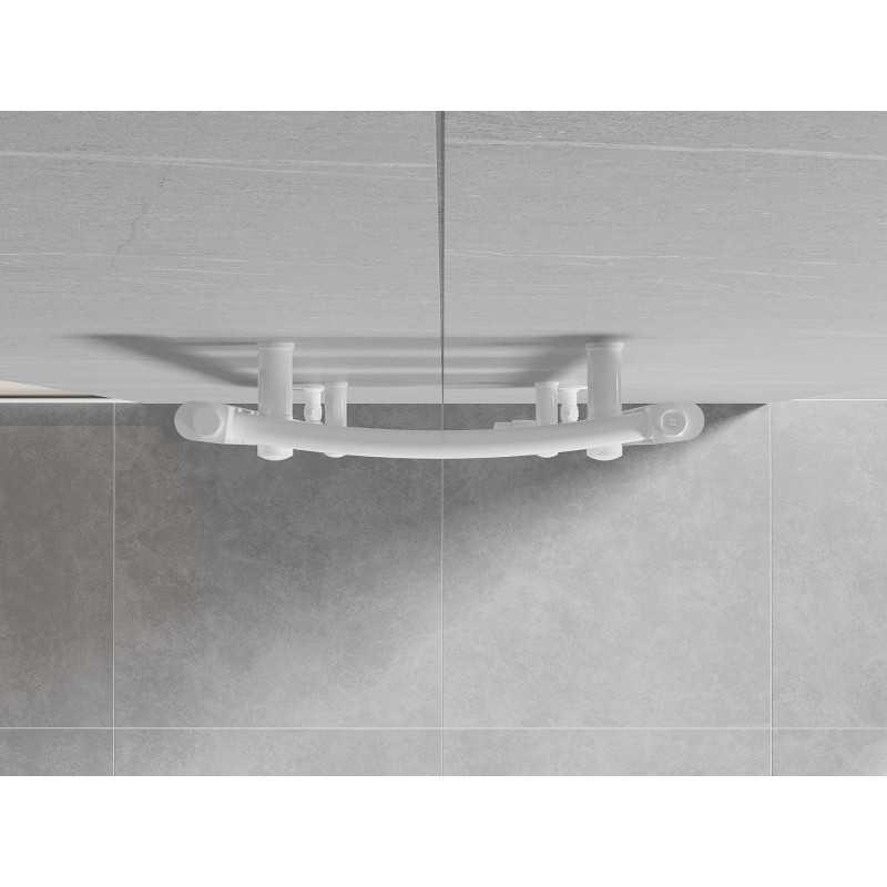 Mexen Ares grzejnik łazienkowy 700 x 400 mm, 240 W, biały - W102-0700-400-00-20