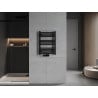 Mexen Ares grzejnik łazienkowy 700 x 500 mm, 286 W, czarny - W102-0700-500-00-70