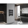 Mexen Ares grzejnik łazienkowy 700 x 500 mm, 286 W, czarny - W102-0700-500-00-70