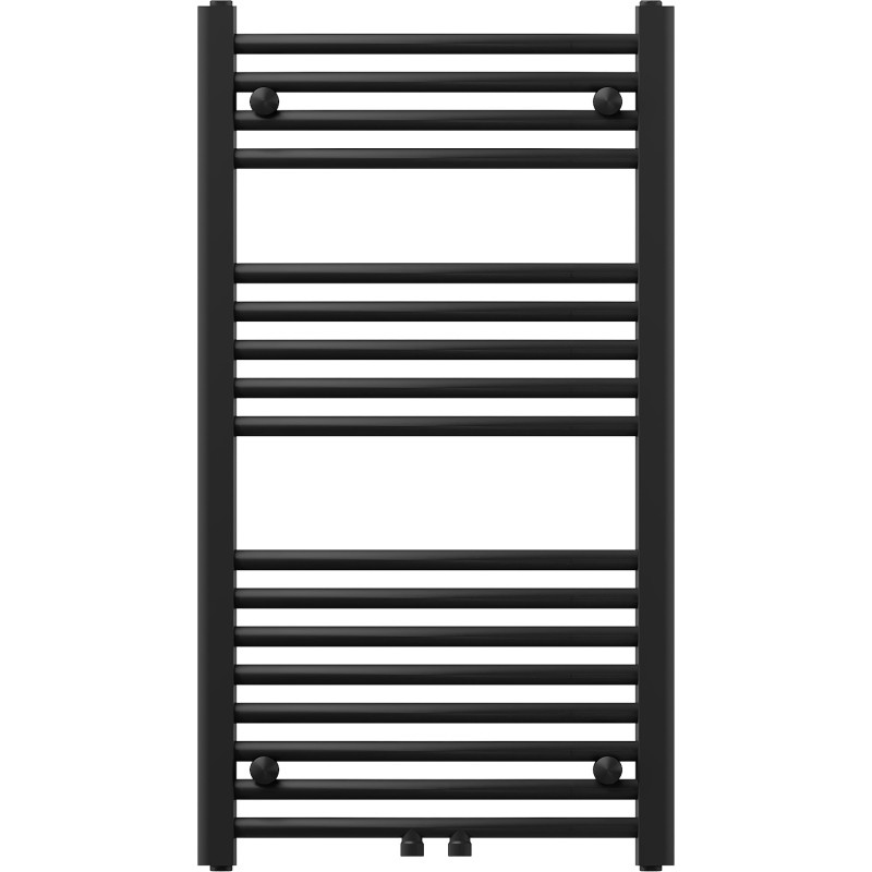 Mexen Ares grzejnik łazienkowy 900 x 500 mm, 372 W, czarny - W102-0900-500-00-70