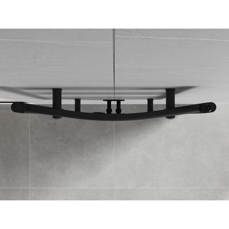 Mexen Ares grzejnik łazienkowy 900 x 600 mm, 433 W, czarny - W102-0900-600-00-70