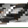 Mexen Ares grzejnik łazienkowy 1200 x 400 mm, 442 W, czarny - W102-1200-400-00-70