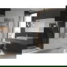 Mexen Ares grzejnik łazienkowy 1200 x 500 mm, 420 W, chrom - W102-1200-500-00-01