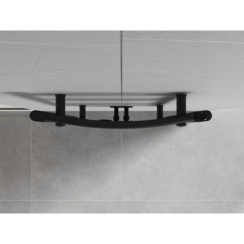 Mexen Ares grzejnik łazienkowy 1200 x 500 mm, 531 W, czarny - W102-1200-500-00-70
