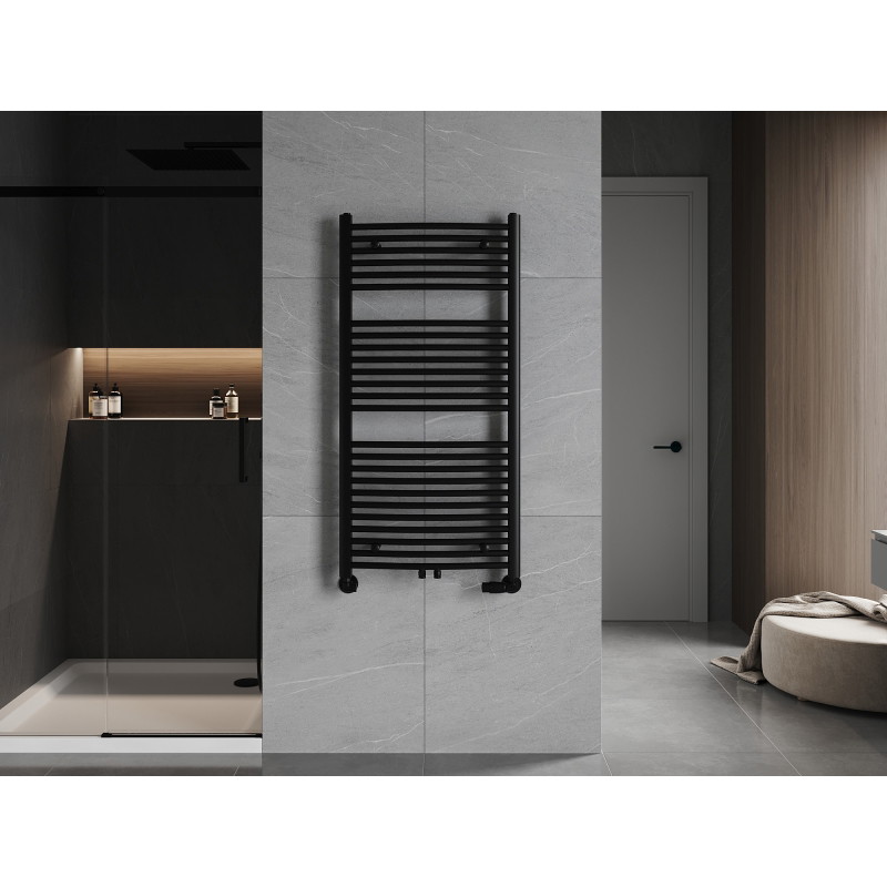 Mexen Ares grzejnik łazienkowy 1200 x 600 mm, 620 W, czarny - W102-1200-600-00-70