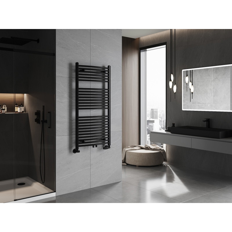 Mexen Ares grzejnik łazienkowy 1200 x 600 mm, 620 W, czarny - W102-1200-600-00-70