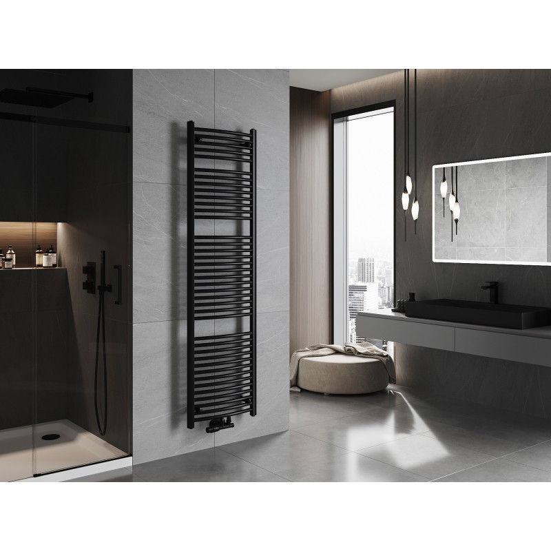 Mexen Ares grzejnik łazienkowy 1800 x 500 mm, 820 W, czarny - W102-1800-500-00-70