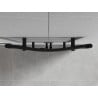Mexen Ares grzejnik łazienkowy 1800 x 600 mm, 958 W, czarny - W102-1800-600-00-70