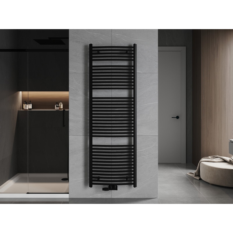 Mexen Ares grzejnik łazienkowy 1800 x 600 mm, 958 W, czarny - W102-1800-600-00-70