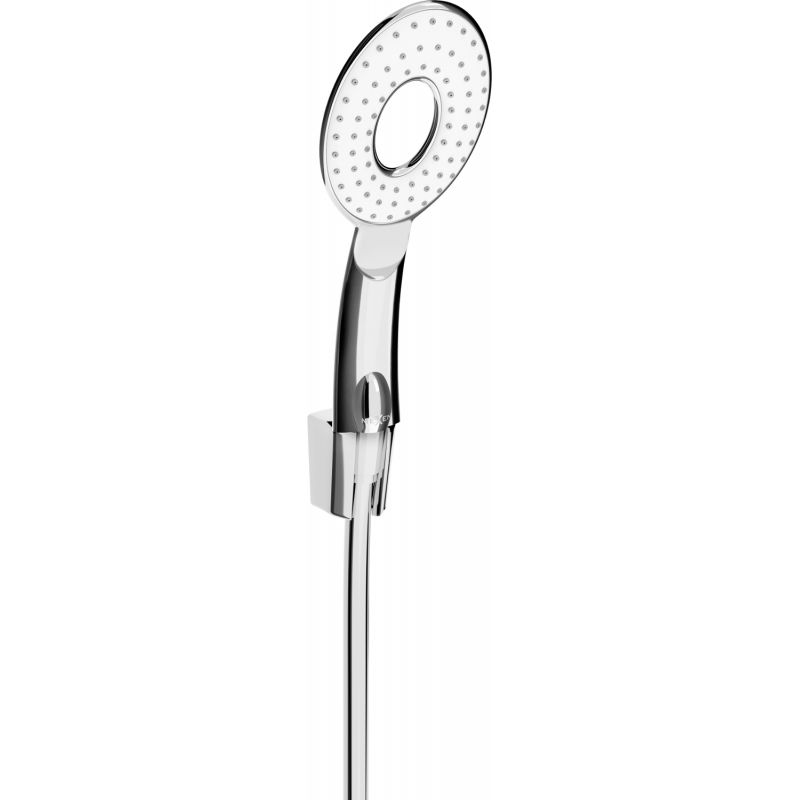 Mexen R-73 zestaw prysznicowy punktowy, chrom/biały - 785735052-02